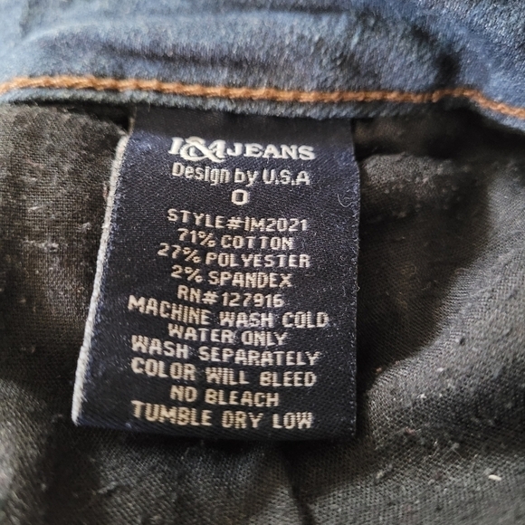 I&M Premium Jeans Dark Wash Jeans Size 0 - Picture 9 of 12